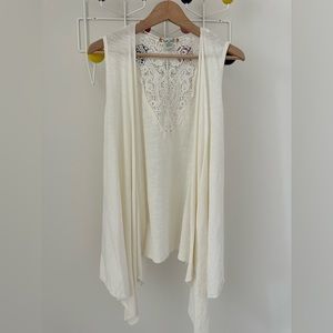 Cotton layering vest